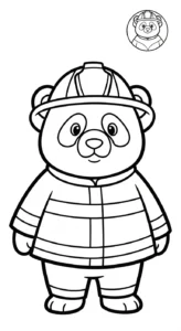 coloriage Pompier en ligne