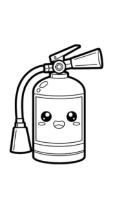 coloriage Pompier a dessiner en ligne