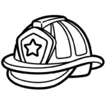 coloriage Pompier pour enfant de 7 ans