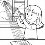 coloriage Science pour enfant a imprimer gratuit