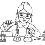 imprimer coloriage Science gratuit