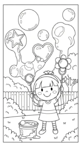 coloriage Science pour enfant de 4 ans