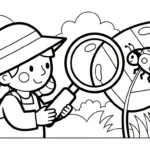 coloriage Science à imprimer pour enfant de 9 ans