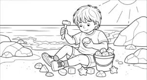 coloriage Science à imprimer pour enfant de 9 ans