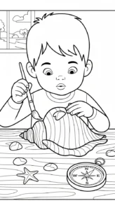 coloriage Science à imprimer pour enfant de 10 ans