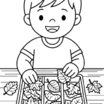 coloriage Science pour enfant de 2 ans