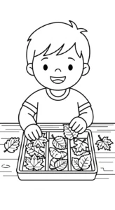 coloriage Science pour enfant de 2 ans