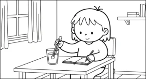 imprimer coloriage Science gratuit