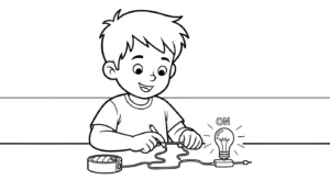 coloriage Science à imprimer pdf
