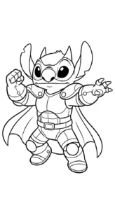a imprimer coloriage Stitch updated gratuit