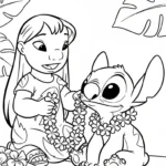 coloriage Stitch updated à imprimer pour enfant de 12 ans