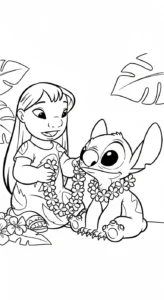 coloriage Stitch updated à imprimer pour enfant de 12 ans