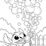 coloriage Stitch updated a dessiner en ligne