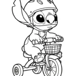 coloriage Stitch updated a imprimer gratuit