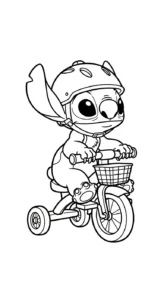 coloriage Stitch updated a imprimer gratuit