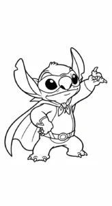 coloriage Stitch updated et dessin a imprimer