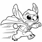 coloriage Stitch updated et dessin a imprimer