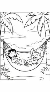 coloriage Stitch updated à imprimer pdf gratuit