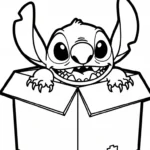 coloriage Stitch updated et apprentissage