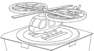 imprimer coloriage Voiture de Police pour enfant