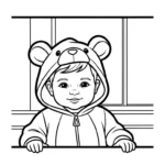 coloriage bébé updated a dessiner et imprimer