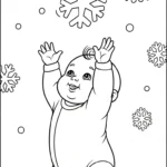 coloriage bébé updated pour bebe a imprimer