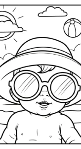 coloriage bébé updated et dessin a imprimer