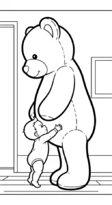 coloriage bébé updated pour enfant de 3 ans