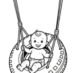 coloriage bébé updated gratuit à imprimer