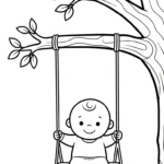 coloriage bébé updated pour enfants à imprimer
