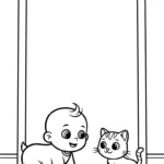 coloriage bébé updated gratuit