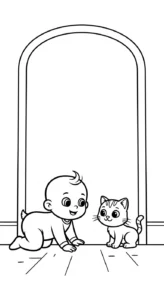 coloriage bébé updated gratuit