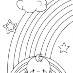 coloriage bébé updated à imprimer pdf