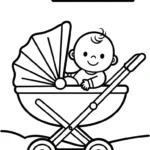 coloriage bébé updated en ligne