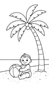 coloriage bébé updated à imprimer gratuitement