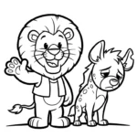 coloriage lion updated de pour enfants