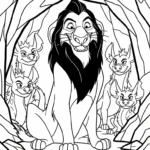 coloriage lion updated gratuit