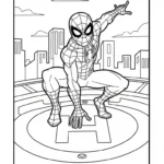 coloriage spiderman updated en ligne pour enfant