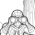 coloriage spiderman updated gratuit