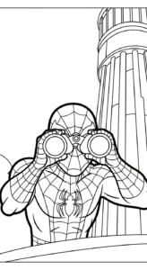 coloriage spiderman updated gratuit