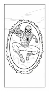 coloriage spiderman updated gratuit
