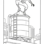 coloriage spiderman updated a imprimer