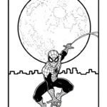 coloriage spiderman updated pour enfants a imprimer gratuit