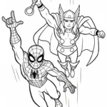 coloriage spiderman updated a imprimer gratuit