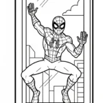 coloriage spiderman updated pour enfant gratuit