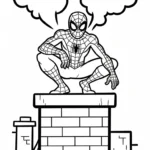 coloriage spiderman updated gratuit