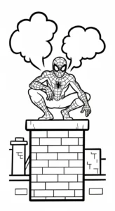 coloriage spiderman updated gratuit