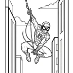 coloriage spiderman updated a colorier en ligne gratuitement