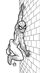 coloriage spiderman updated gratuit