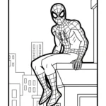 coloriage spiderman updated pour enfant de 7 ans